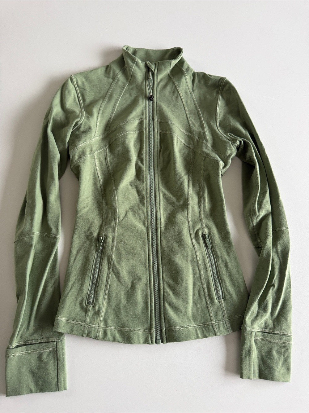 lululemon athletica Light Green Full-Zip